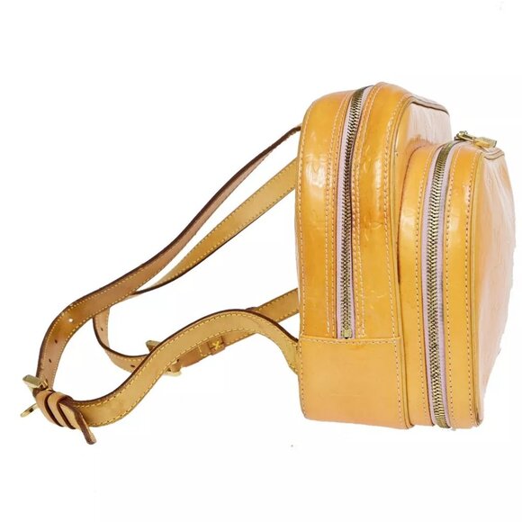 LOUIS VUITTON Marley Backpack Bag Monogram Vernis Leather Rose M91039 07EB442 - Picture 4 of 12